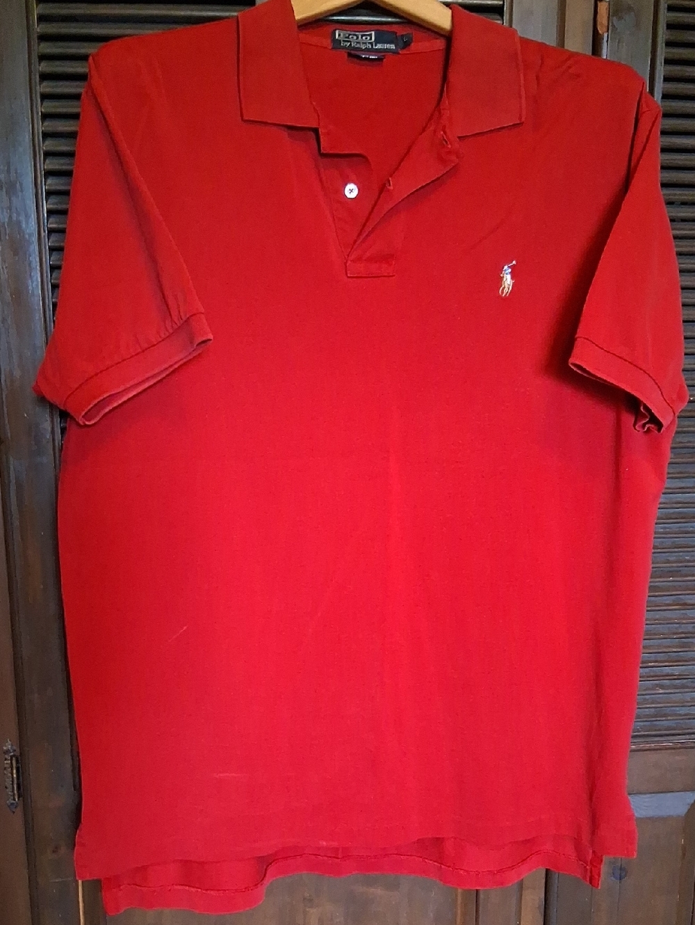 Men's Red Ralph Lauren Polo Size Large